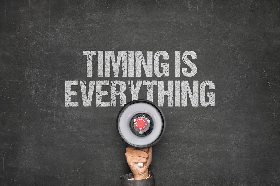 timing is everything on instagram